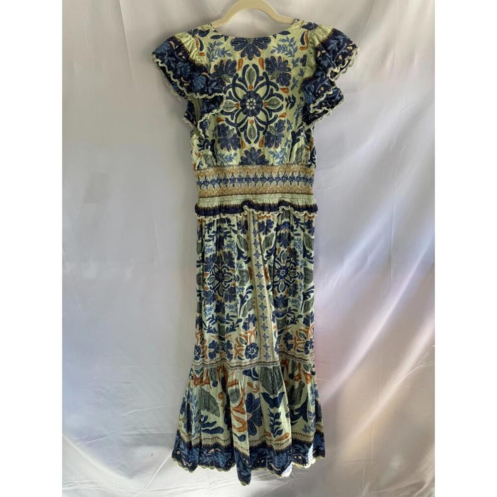 FARM Rio Ocean Tapestry Dress Size M - Picture 4 of 5